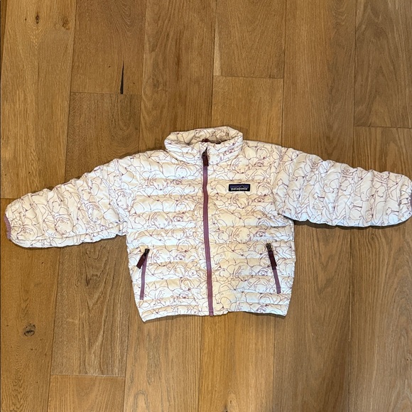 Patagonia Down Sweater Purple Polar Bears - 3T